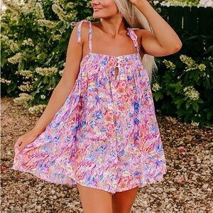 Printed romper